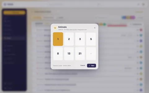 The estimate picker