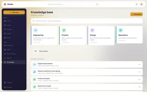 Hinata knowledge base